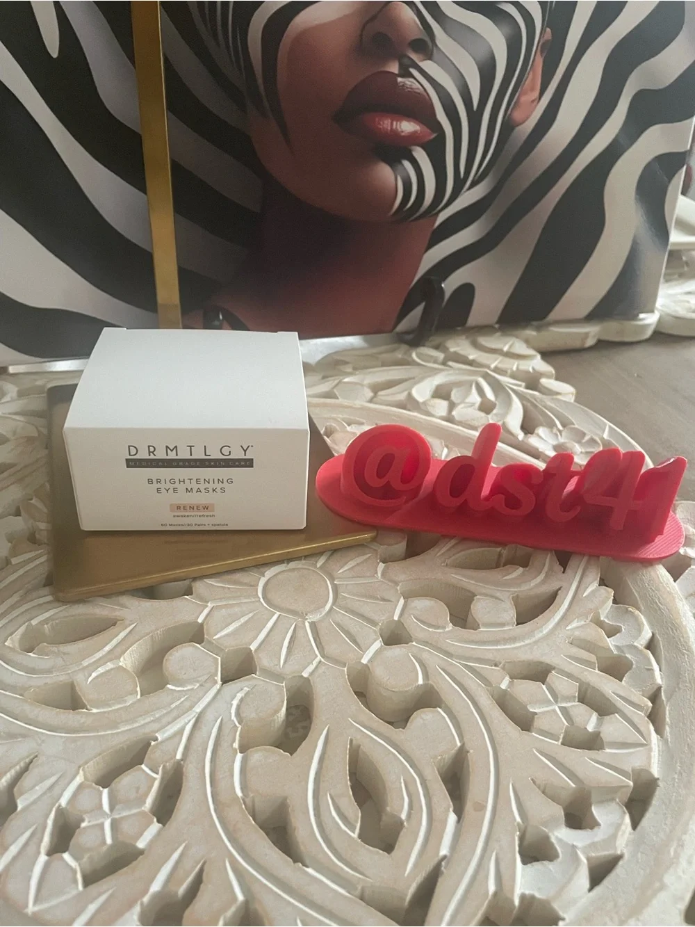 DRMTLGY-Brightening Eye Masks NIB